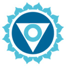 Mėlyna čakros emblema